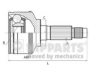 NIPPARTS J2820301 Joint Kit, drive shaft